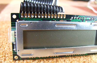 A close up look at the RZ-1 display.