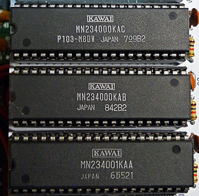 Kawai R50 and R100 series ROMs