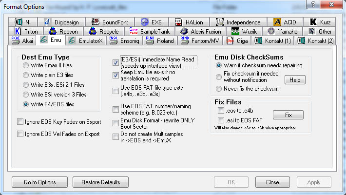 E-mu Emulator IV EOS CD-ROM Creation - R-Massive