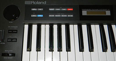 セール格安ROLAND ローランド/αJUNO-1/JU-1/Synthesaizer シンセサイザー/鍵盤器 ローランド